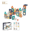 66-260PCS Marble Race Run Building Blocks Castle Children's Toys Rail Funnel Slide DIY Educational Brick Dominoes Children Gifts