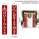 Santa Claus Christmas Banner Merry Christmas Decor For Home 2022 Christmas Ornaments Door Decor Xmas Navidad Noel Gifts New Year