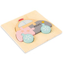 Wooden 3D Puzzle Educational Toys Jigsaw Toys For Children Baby Cartoon Animal Puzzles Intelligence Kids Toy Board Games