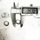 Water Drop Creole Hinged Hoop Earrings Europe Style Glam Fashion Good Jewerly For Women New Gift In Pure 925 Sterling Silver