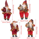 Santa Claus Dolls Merry Christmas Decorations for Home Christmas Gifts for Kids Xmas Navidad 2022 Navidad Kerst Decor New Year - anconmall