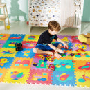 Children's Mat EVA Kids Foam Puzzle Carpet Baby Play Mat Interlocking Floor Tiles with Alphabet and Numbers DropShipping