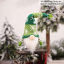 Christmas Elf Candy Jar Gift Bag Christmas Decorations for Home Santa Storage Bottle Xmas Sweet Box Child Kid Gifts Navidad 2022