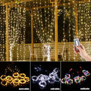 USB Christmas Curtain Light Garland Merry Christmas Decor for Home Christmas Ornaments Navidad 2022 Xmas Gifts New Year 2023