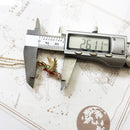 Necklace Colourful Hummingbird,2021 Summer Brand New Bohemia Fine Jewelry Playful 925 Sterling Silver Bijoux Gift For Women