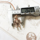 Necklace Rose Gold Teddy Bear Summer Brand New Cute Fine Jewelry Europe 925 Sterling Silver Gift For Women