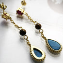 Earrings Riviera Colors Gold Plated,Europe Lightness Fine Jewelry For Women Autumn Brand New Sterling Silver 925 Gift