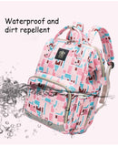 Multifunction Diaper Bag Backpack Waterproof Diaper Backpack for Mom and Dad Baby Nappy Bag Large Capacity Lightweight Size