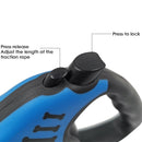 Retractable Dog Leash 3 And 5 Meters Long Pet Puppy Walking Lead Rope Automatic Nylon Traction Leashes For Dogs - anconmall