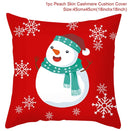 Christmas Cushion Cover Merry Christmas Decor For Home 2022 Navidad Noel Christmas Ornaments Xmas Gift Happy New Year 2023