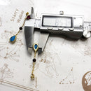 Earrings Riviera Colors Gold Plated,Europe Lightness Fine Jewelry For Women Autumn Brand New Sterling Silver 925 Gift