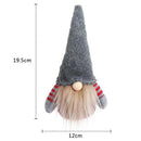 New Year 2023 Christmas Elf Doll Ornaments Xmas Tree Hanging Pendant Navidad 2022 Santa Kids Gift Christmas Home Decoration