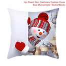 Santa Claus Snowman Cushion Cover Merry Christmas Decorations For Home Navidad 2022 Christmas Ornaments Xmas Gift New Year 2023