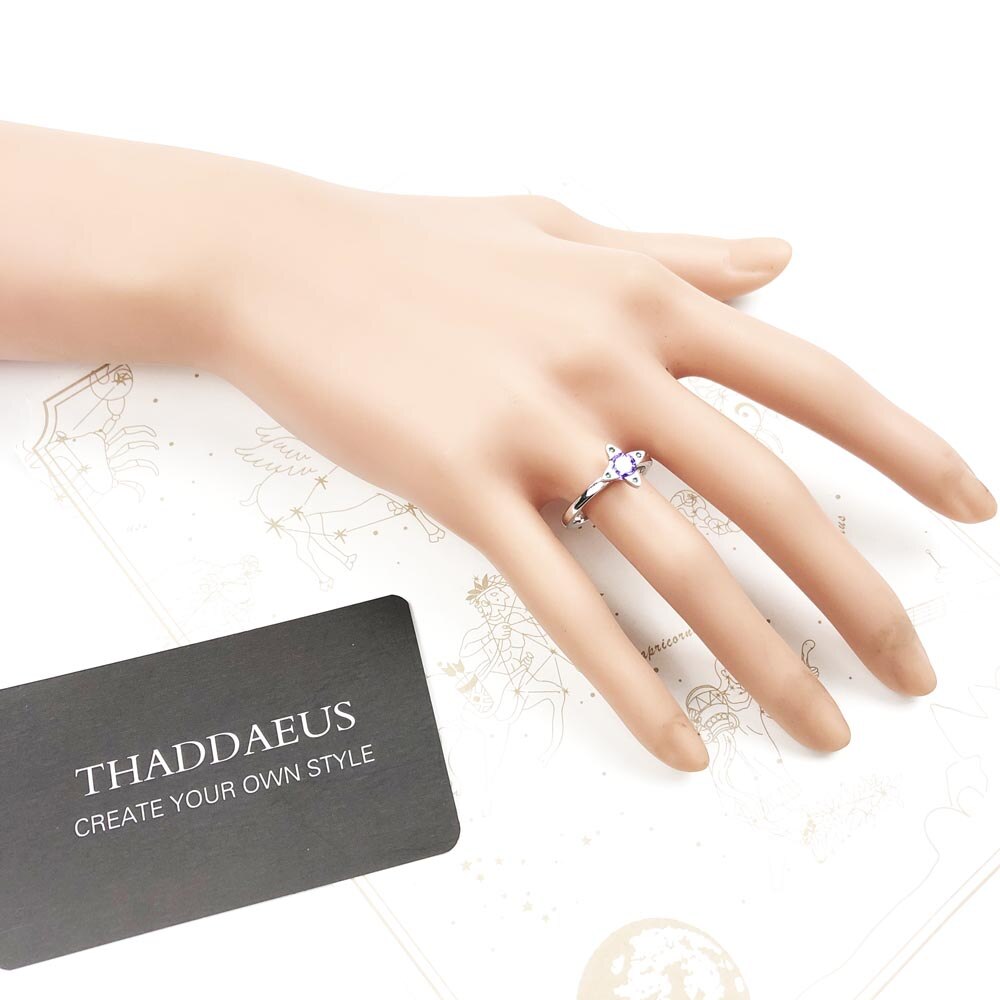 Paradisiacal Ring Colourful Stones,Europe Style Fine Jewerly For Women Summer Brand New Flower Gift In 925 Sterling Silver