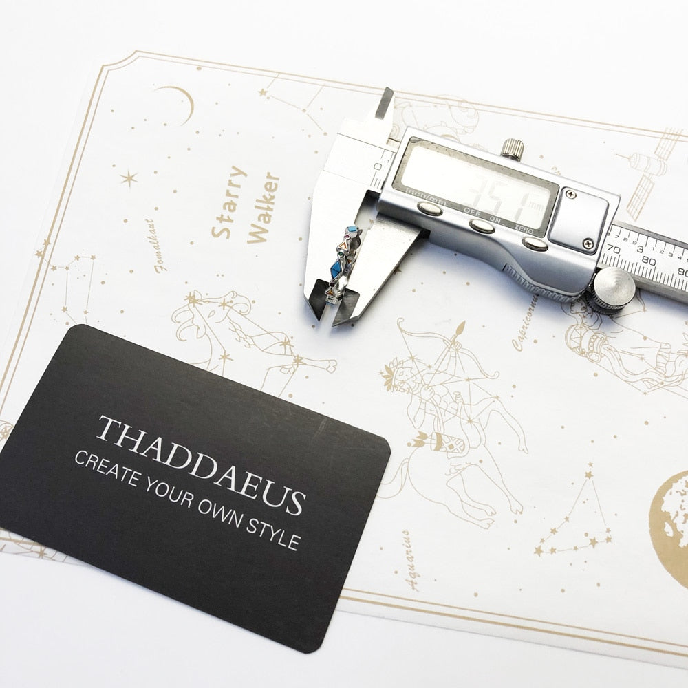 Ring Paradisiacal Colourfull Stones,Europe Turquoise 925 Sterling Silver Fine Jewerly For Women Summer Brand New Bohemia Gift