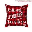 HUIRAN Christmas cushion cover Decorative Pillowcase sofa cushions Pillow cases Christmas Decoration For Home Decor Pillow Cover