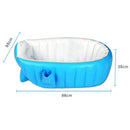 Portable Inflatable Baby Bath Kids Bathtub Thickening Folding Washbowl Children Tub Baby Swimming Pool