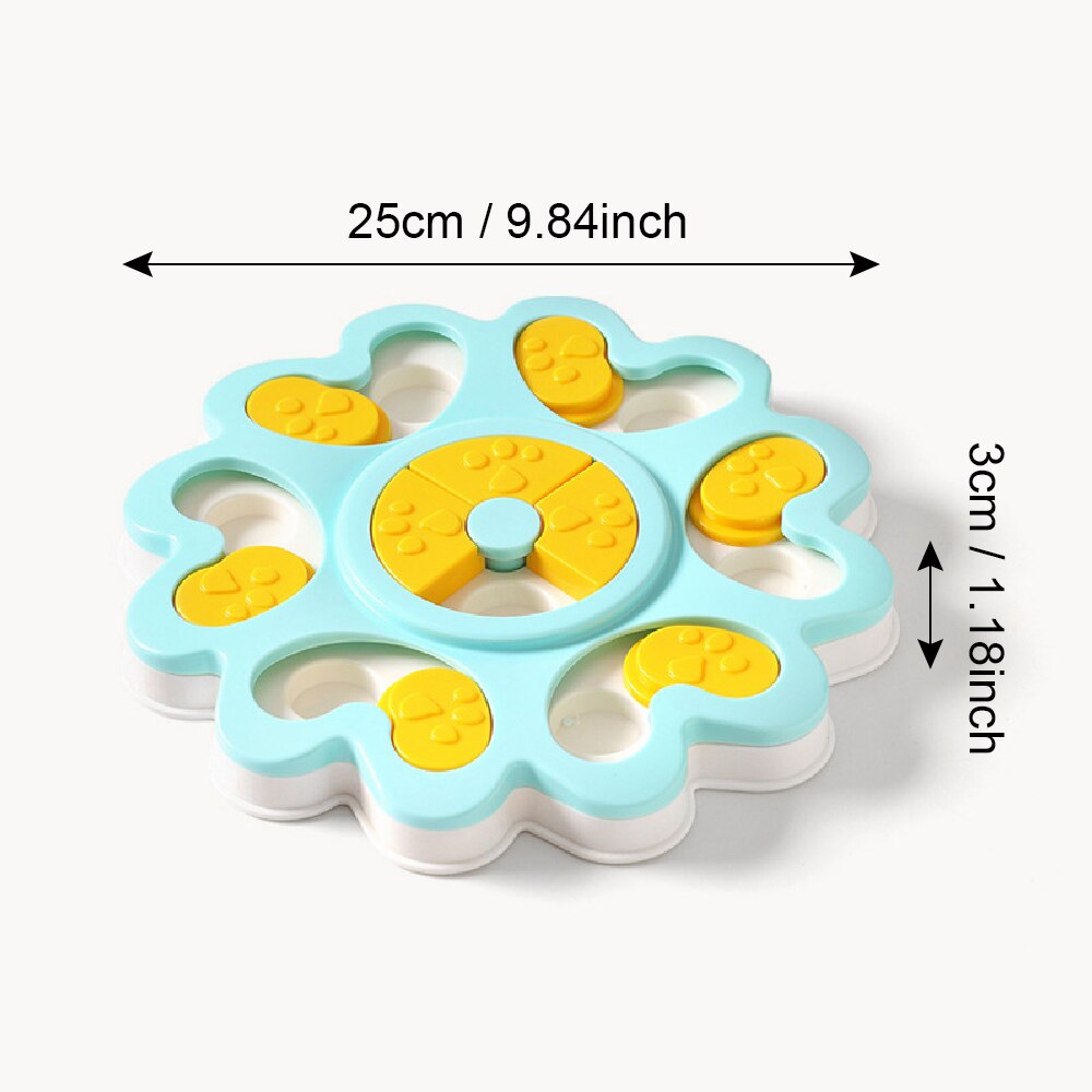 Dog Puzzle Toys Increase IQ Interactive Slow Dispenser Feeding Pet Dog Training Games Feeder for Puppy Small Medium Dog Supplies - anconmall