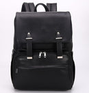 Fashion Mummy PU Diaper Bag Backpack Thermal Insulation Travel Maternity Backpack Nappy Changing Bag Stroller Baby Bag OEM