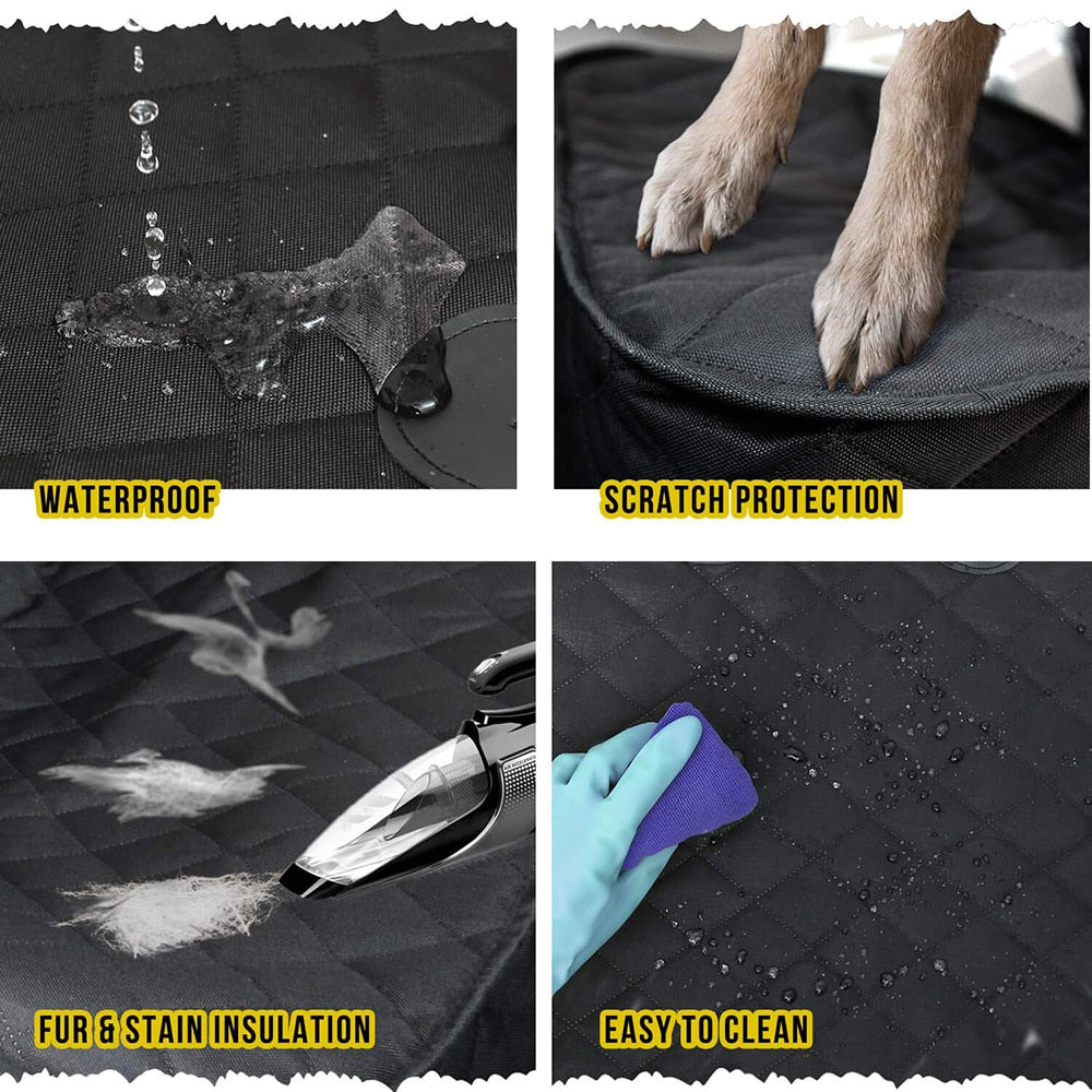 Waterproof Front Car Seat Cover Travel Dog Car Seat Covers Washable Pet Cat Dog Carrier Mat Cushion Protector For Cars and SUV's - anconmall