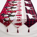 Linen Christmas Table Runner Christmas Decorations for Home Table Navidad Christmas Decor Kerst Decoratie Table Runners Modern - anconmall