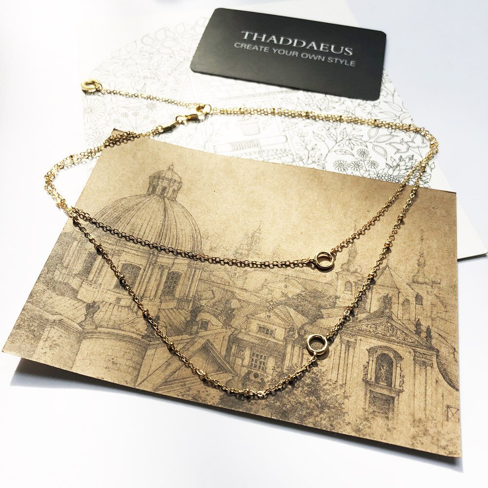 Charm Necklace Golden Carriers Winter Fashion Jewelry Europe 925 Sterling Silver Bohemia Gift For Women Girls