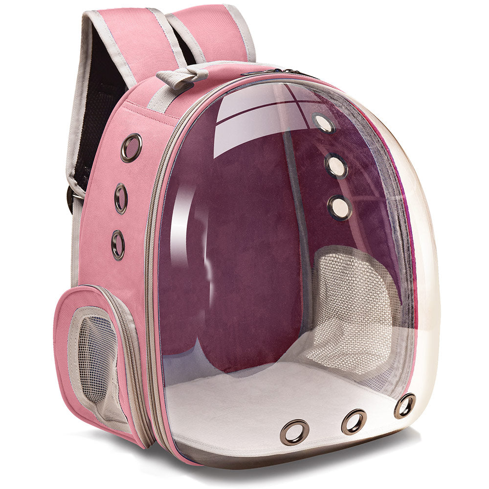 Cat Carrier Bags Breathable Pet Carriers Small Dog Cat Backpack Travel Space Capsule Cage Pet Transport Bag Carrying For Cats - anconmall