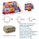 EVA Foam Play Mat with Fence Baby Puzzle Jigsaw Floor Mats Thick Carpet Pad For Kids Educational Toys Activity Pad Random Color