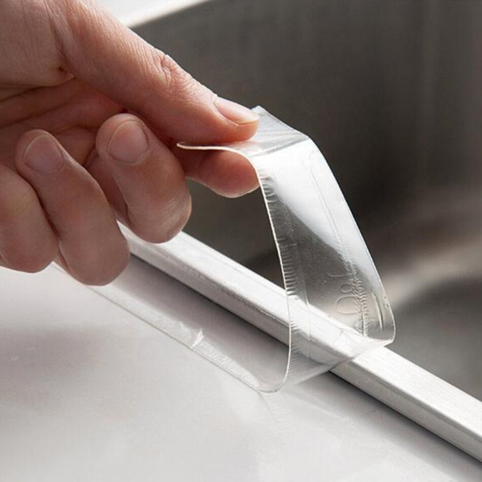 Tracsless Double Sided Tape Reusable Transparent Car Wall Stickers Heat Resistant Tape Waterproof Kitchen Accessories Nano Tape