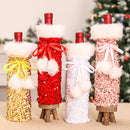 2022 New Christmas Wine Bottle Cover Merry Christmas Decorations For Home Christmas Ornament Navidad Xmas Gift New Year 2023