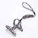 Japanese Style Adjustable Nylon Collars for Pet Cats Anti-Breakaway Harness and Walking Leash Set Kitten Vest Leads Pet Supplies - anconmall