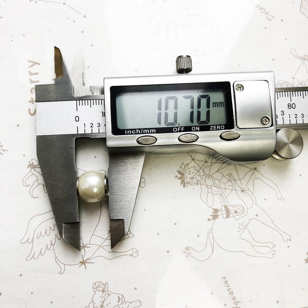 Beads White Pearl 925 Sterling Silver Charm European DIY Jewelry Accessories Gift For Women