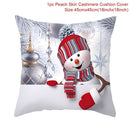 Santa Claus Snowman Cushion Cover Merry Christmas Decorations For Home Navidad 2022 Christmas Ornaments Xmas Gift New Year 2023