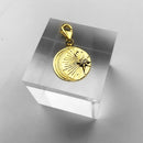Charm Necklace Hand &amp; Moon Star Spring Fashion Jewelry Europe Link Chain 925 Sterling Silver Vintage Gift For Women Men