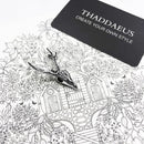 Pendants Deer Antlers Brand Punk Fashion Jewelry Europe Rebel Street 925 Sterling Silver Accessories Gift For Men