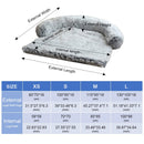 Comfortable Upholstered Sleeping Plush Blanket Pet Dog Bed Sofa Soft Thickening Cushion Pet Mat for Small Medium and Large Dogs - anconmall