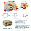 EVA Foam Play Mat with Fence Baby Puzzle Jigsaw Floor Mats Thick Carpet Pad For Kids Educational Toys Activity Pad Random Color