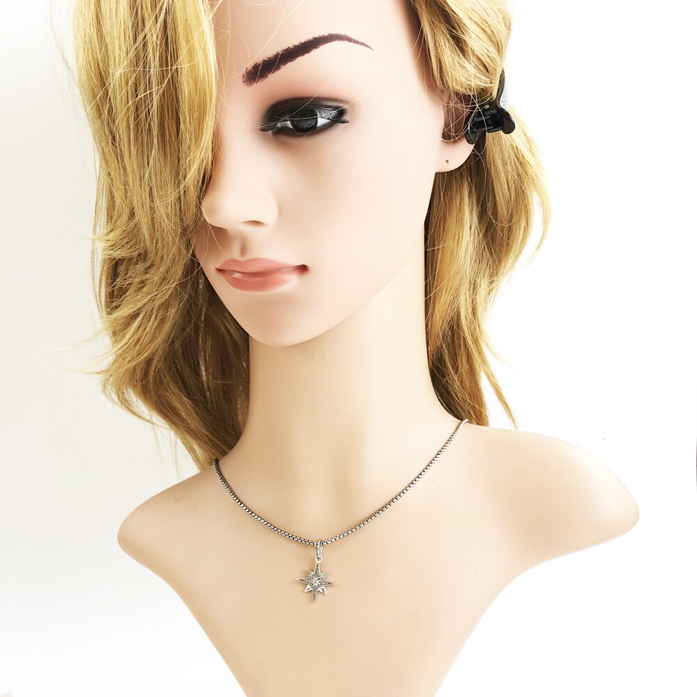 Necklace Royalty Star Summer Brand New Magic Boho Fashion Jewelry Europe 925 Sterling Silver Vintage Gift For Women