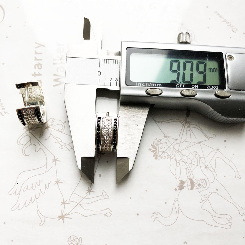 Creole Hinged Hoop Earrings Europe Style Glam Fine Jewerly Gift In 925 Sterling Silver For Women