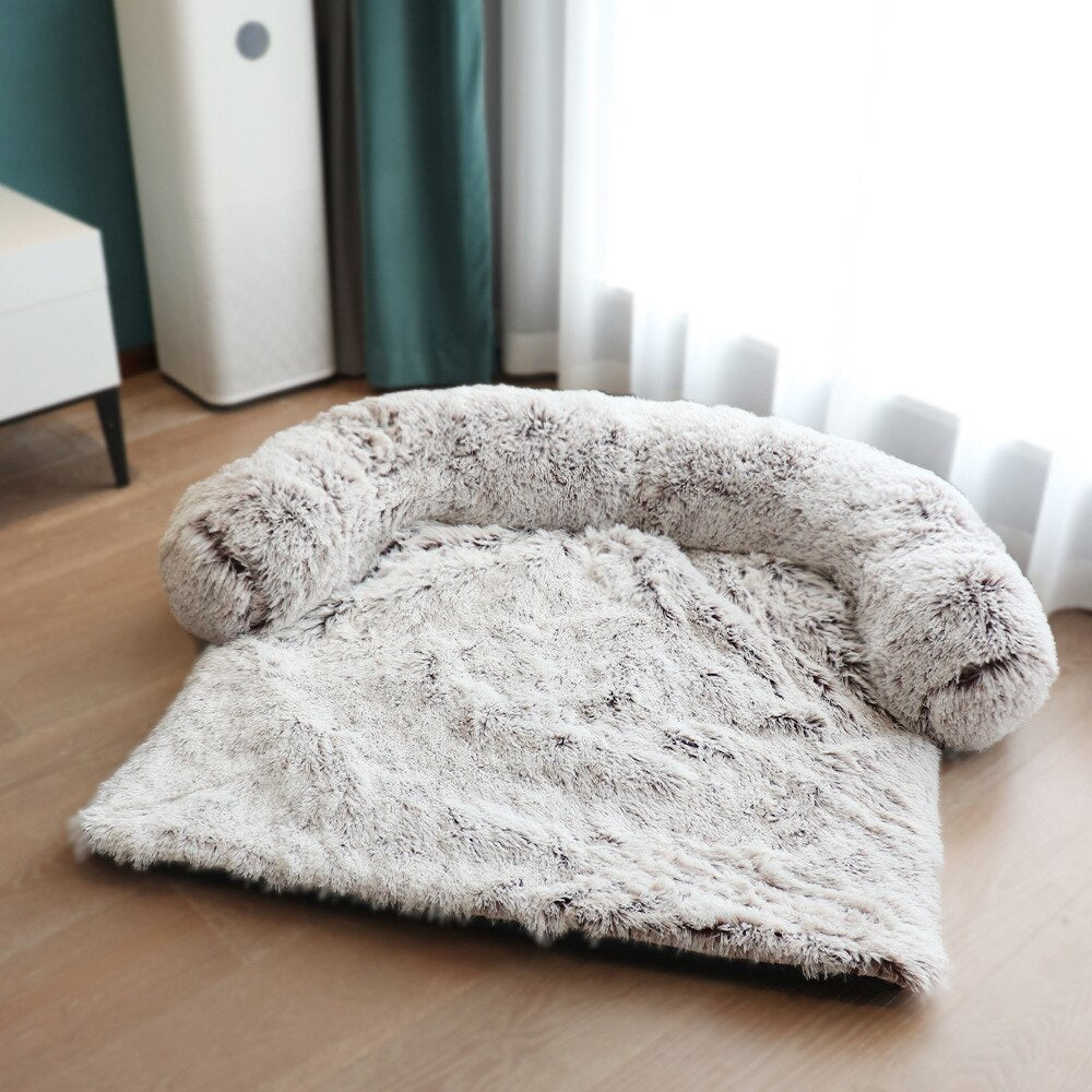 Comfortable Upholstered Sleeping Plush Blanket Pet Dog Bed Sofa Soft Thickening Cushion Pet Mat for Small Medium and Large Dogs - anconmall