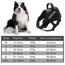 Pet Dog Harnesses Reflective Adjustable Vest Dogs Harness For Husky Labrador Shepherd Dog Small Medium Large Dogs Supplies - anconmall