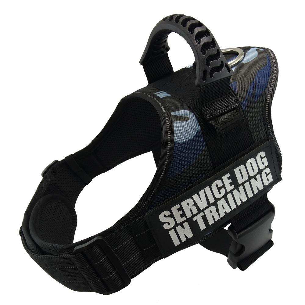 K9 Harness For Dogs Reflective Adjustable Pet Dog Harnesses Vest Dog Collar For Husky Shepherd Small Medium Large Dogs Supplies - anconmall