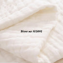 Dajinbear Baby bath towel 100% cotton ultra soft baby gauze towel newborn towel big thick 6 layer Size 90*110 CM