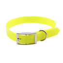 New Fashion Pet Dog Collar High Quality TPU + Nylon Waterproof Deodorant Resistant Dirt Easy Clean Collars 7 Colors Pet Supplies - anconmall