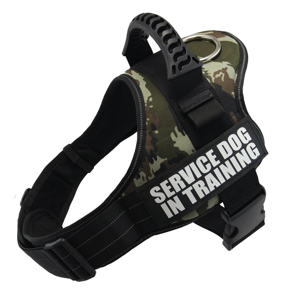 K9 Harness For Dogs Reflective Adjustable Pet Dog Harnesses Vest Dog Collar For Husky Shepherd Small Medium Large Dogs Supplies - anconmall