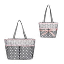 5pcs/Set Fashion Mother Bag Diaper Bags For Mom Baby Large Capacity Nappy Bags Organizer Stroller For Maternity Hobos Handbags