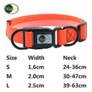 6 Colors Pet Dog Collar, PVC Waterproof Puppy Collars for Small Medium Large Dogs Dirty Resistant and Easy to Clean Pet Supplies - anconmall