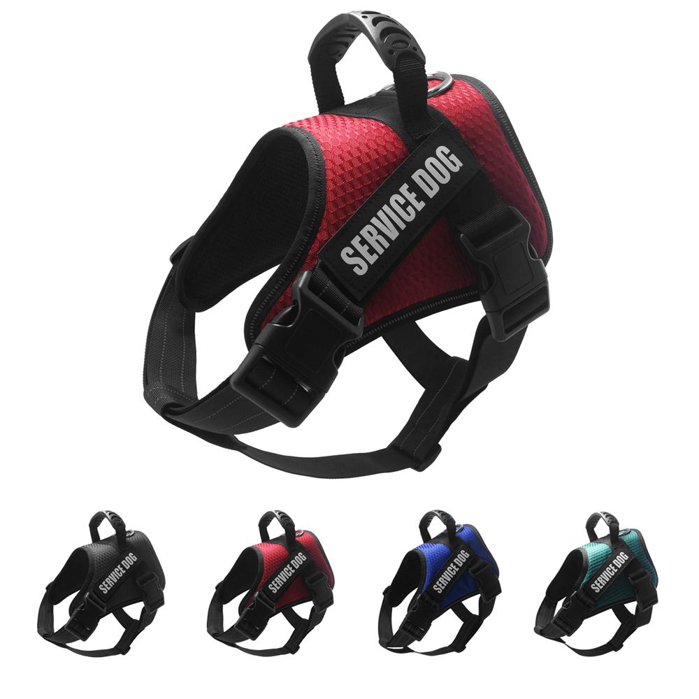 Pet Dog Harnesses Reflective Adjustable Vest Dogs Harness For Husky Labrador Shepherd Dog Small Medium Large Dogs Supplies - anconmall
