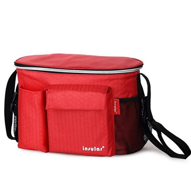 Insular Diaper Bag for Stroller Baby Stroller Bag Thermal Insulation Nappy Waterproof Mummy  Bags Baby Stroller Organizer
