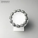 Bracelets Fleur-de-lis Lily &amp; Skull Punk Bead Brand Silver Fashion Europe Style Jewelry Bijoux Gift For  Men &amp; Women